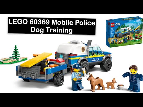 Lego 60369 Mobile Police Dog Training
