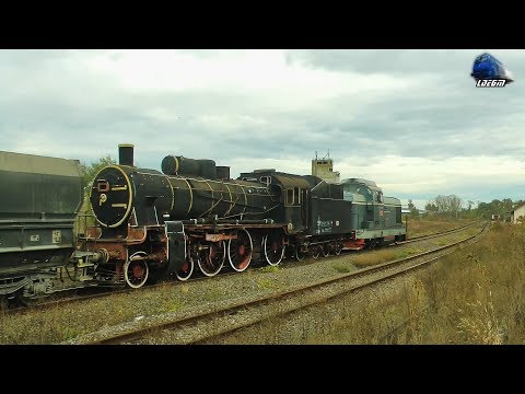 LDH 80-0549-3&Locomotiva cu Abur 230.214 Steam Locomotive/Dampflok in Gara Ineu Station 04 Nov 2019