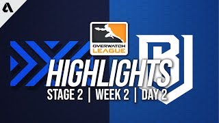 New York Excelsior vs Boston Uprising | Overwatch League Highlights OWL Stage 2 Week 2 Day 2