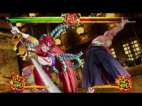 Kyoshiro Senryo Entry + Special Moves + WP Flipping Technique | Samurai Showdown 2019
