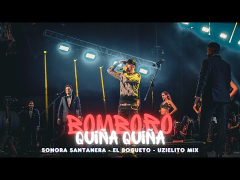 Bomboro Quiña Quiña Remix - Sonora Santanera Ft El Bogueto x Uzielito Mix (Video Oficial)