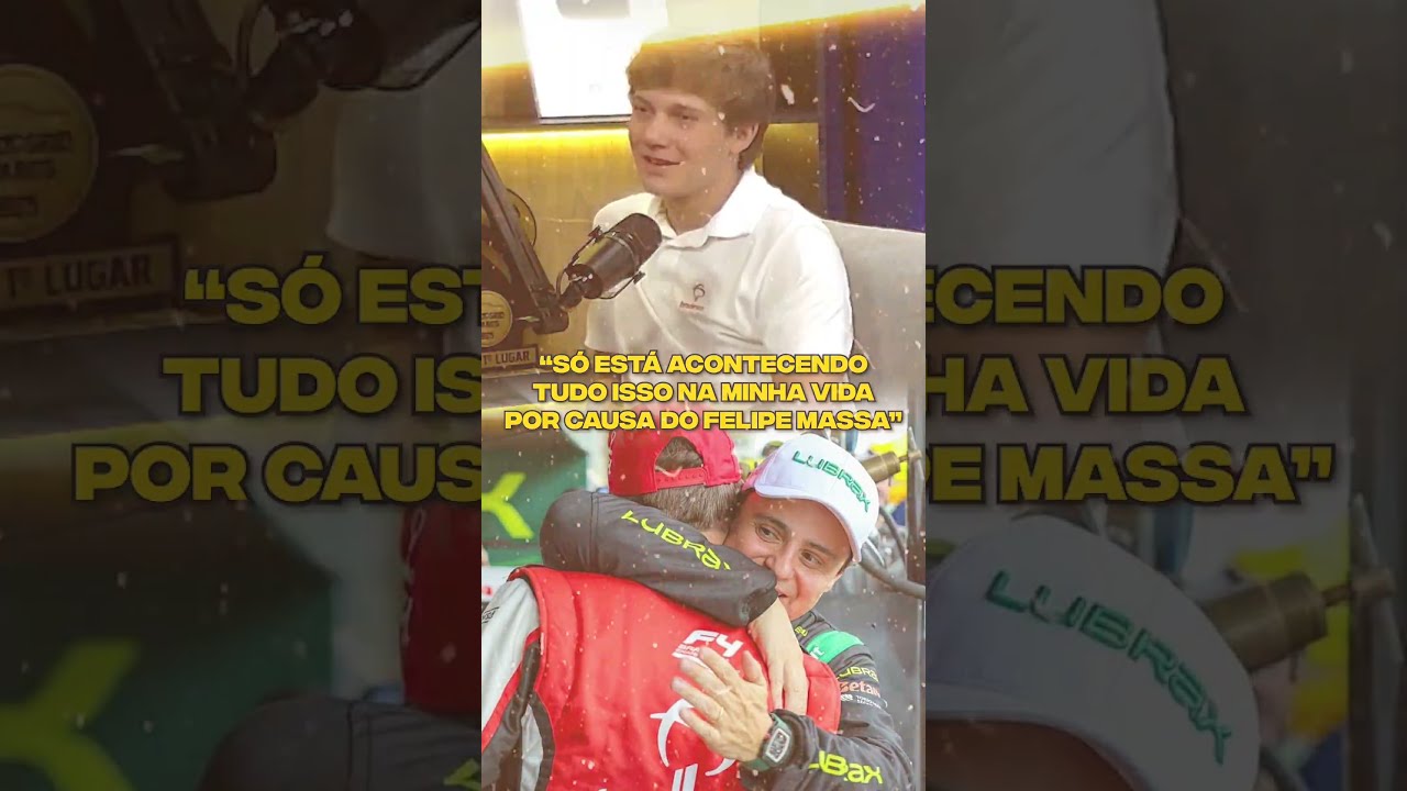 A influência de Felipe Massa na carreira de Heitor Dall Agnol #shorts