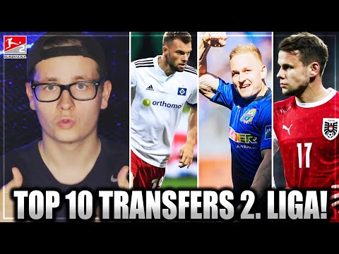 Top 10 Transfers in der 2 Bundesliga 22/23 😱 | Transfer News | Juni