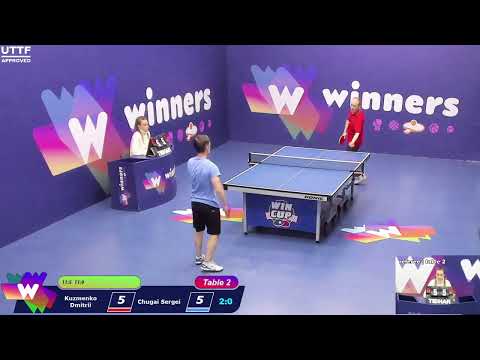WINners CUP table 2  21.12 Kuzmenko Dmitrii - Chugai Sergei   22:30