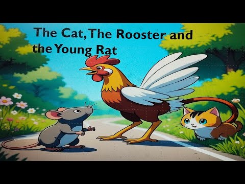 The Cat, Rooster and The Young Rat - Improve your Child's English with a Bedtime Moral Story