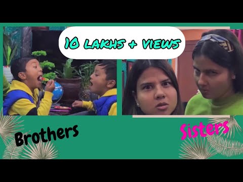 Sisters and Brothers I Funny Video I Binu / Dikshya Adhikari I Jvin / Jvis Shrestha I Twin Brothers