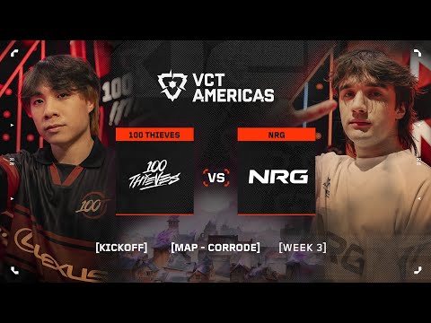 100T vs. NRG - VCT Americas Kickoff - W3D3 - Map 2