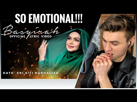 Basyirah - Dato’ Sri Siti Nurhaliza | HONEST REACTION ( So much pain in her voice )