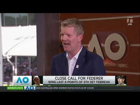 Tennis Channel Live: Roger Federer Survives 2020 Australian Open Third Round Thriller vs. Millman