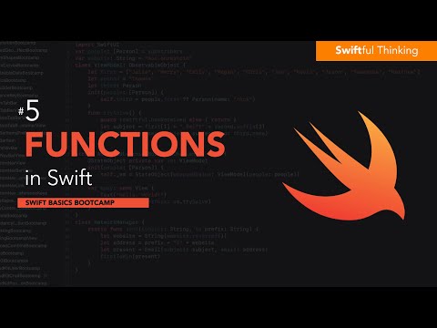 How to use Functions in Swift | Swift Basics #5 thumbnail