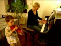 Little Violin Concert At Home