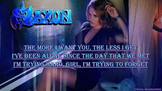 Saxon - I Can&#39;t Wait Anymore (Lyric Video) #lyrics #saxon