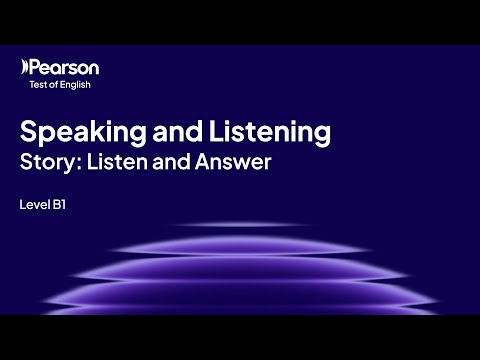 PTE Home B1 | Speaking and Listening | Story: Listen and Answer