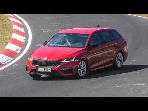 2020 Skoda Octavia RS iV on the LIMIT testing on Nurburgring!