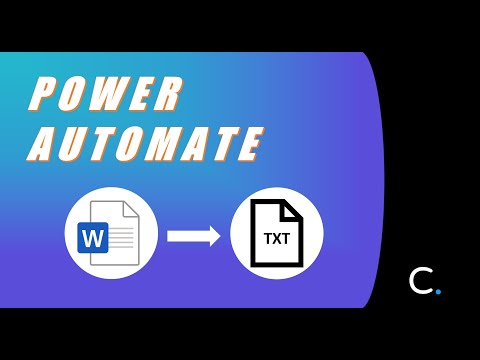 How to Convert Microsoft Word DOCX Files to Plain Text in Power Automate - Cloudmersive APIs