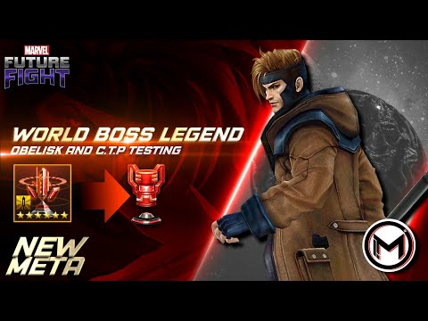 Gambit Testing Obelisk Dan CTP Energy Di WBL Jangan Di Skip !!! - Marvel Future Fight (EngSub)