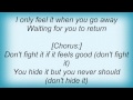 Better Than Ezra - It's Only Natural Lyrics