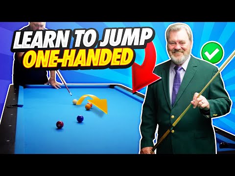 Learn to Jump One-Handed!  Mike Massey Pool Lesson