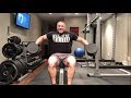 Squat Daily - 2:30am Squats and 9:30pm Shoulders