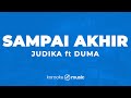 Sampai Akhir Judika Feat Duma KARAOKE VERSION