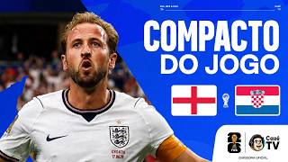 QUE JOGAÇO! INGLATERRA BATE A CROÁCIA EM PARTIDA ESPETACULAR | COPA DO MUNDO FIFA™ 2026 | COMPACTO