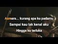 Setia Band Asmara Lirik