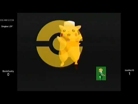 GSS 80 SSBM - BonkCushy (Pikachu) vs. bonfire10 (Sheik) - Melee LSF
