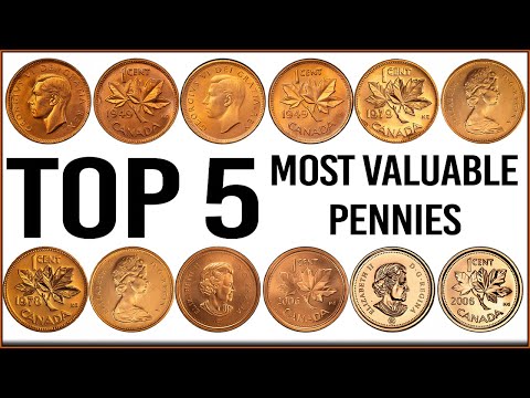 Top 5 Most Valuable Pennies – Rare Canadian Pennies in Your Pocket Change!!
