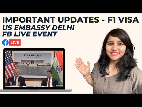 What are the latest F1 visa interview updates for India — appointments, travel rules, and documents?