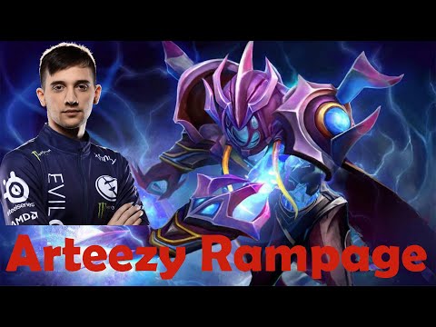 Dota 2 EG Arteezy Arc Warden Rampage with Fly Highlights Comeback Evil Geniuses Pro Players GG DotA