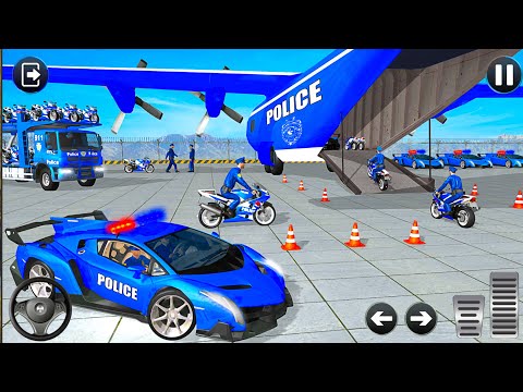 Police Bike Transport Truck 2021 (City Mode) - Android Gameplay FHD