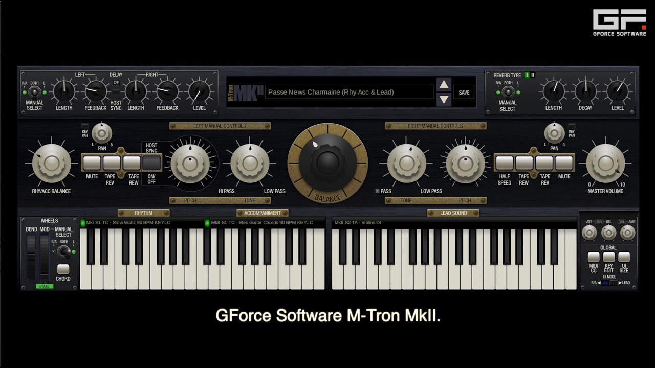 Introducing: M-Tron MkII. Exploring another â€™Tron: the Mellotron MkII - YouTube