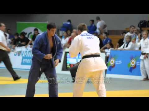 Judo 2011 Paks +100kg B: Rudnyk A (UKR) -- W: Van Arnhem H (NED) Junior Atom Cup (IPPON)