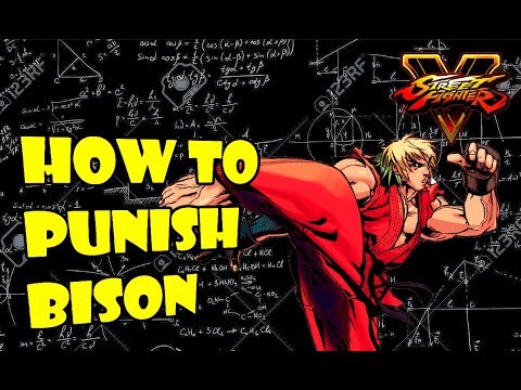 SFV S2.5 Ken - Bison Frame Data + Punishes (With Commentary)