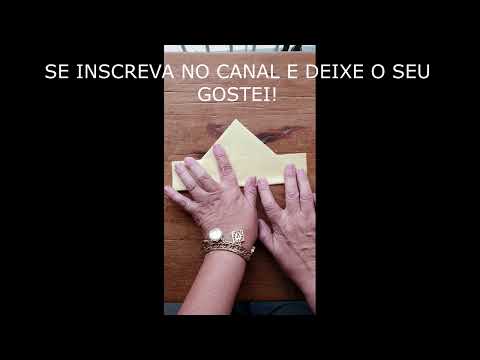 BARCO DE PAPEL TRADICIONAL AMARELO OURO - que DEUS TE dê em dobro o que TU fazes ao próximo