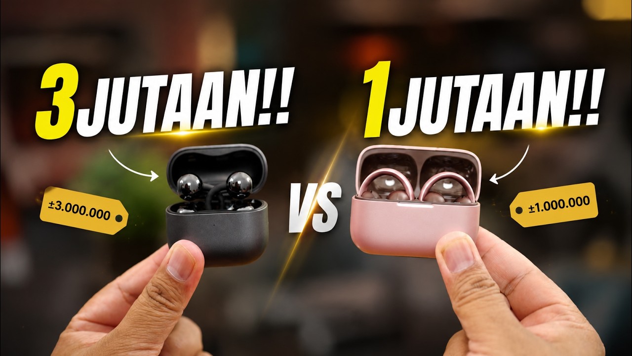 OWS Bagus Gak Harus MAHAL‼️ soundcore AeroClip vs Huawei FreeClip2