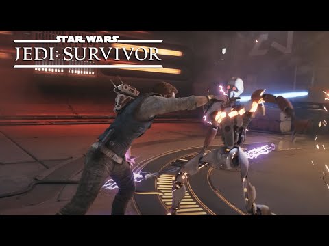 Droid Army and First Magnaguard Encounter | Jedi Survivor