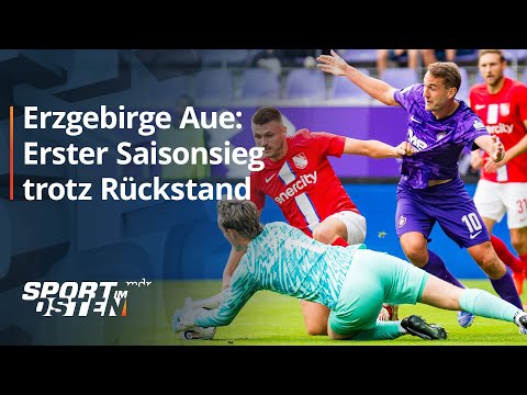 FC Erzgebirge Aue besiegt Havelse trotz Rückstand | Sport im Osten | MDR