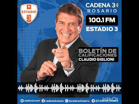 Boletín de Calificaciones Newell's 1 - 2 Rosario Central (Claudio Giglioni en Cadena 3 Rosario)