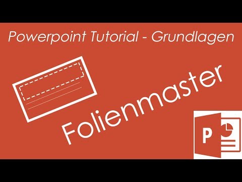Tutorial - Powerpoint 2016 - Folienmaster / Masterlayout