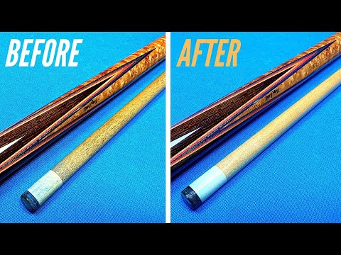 How to SUPER Clean Your Pool Cue at Home