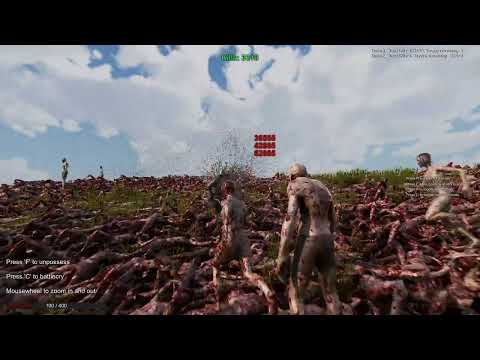 5 Full Auto Archer Vs 1Million Zombie#ultimateepicbattlesimulator2#viral#uebs2#viralvideo