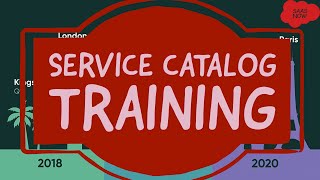 #1 ServiceNow Service Catalog Training | Overview