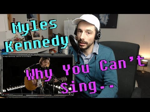 Myles Kennedy, Singing Tips - Singing