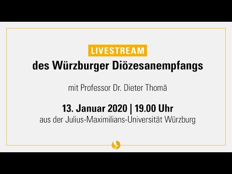 Livestream Diözesanempfang 2020 - Wie Menschen über sich hinauswachsen