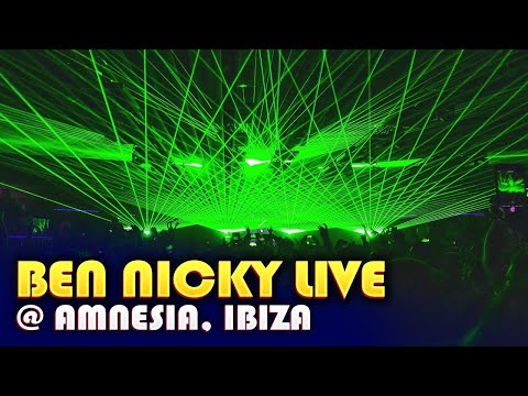 Ben Nicky - Live at Amnesia, Ibiza [FULL TRANCE SET]
