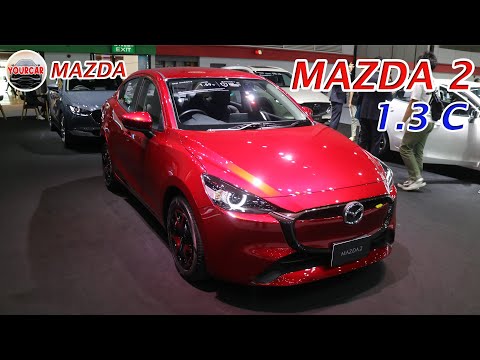 2023 New Mazda 2 Sedan 1.3C | Soul red Crystal color | Exterior and Interior