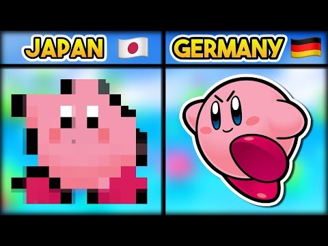 KIRBY sieht in JAPAN einfach besser aus! 🇯🇵 // TOP 10 Spiele-Cover die in Japan schöner waren!