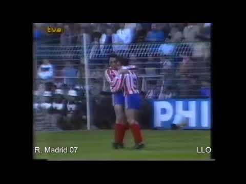 Real Madrid - Sporting Gijon 2-1 - Liga 1985-86 - 33a giornata