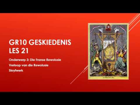GESKIEDENIS GRAAD 10: 18 Junie 2020 - periode 4 (18104)